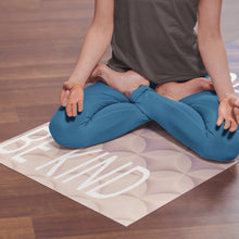 Load image into Gallery viewer, Work Hard and Be Kind Non-slip yoga mat
