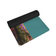 Load image into Gallery viewer, Rolled Tampa non-slip yoga mat with name
